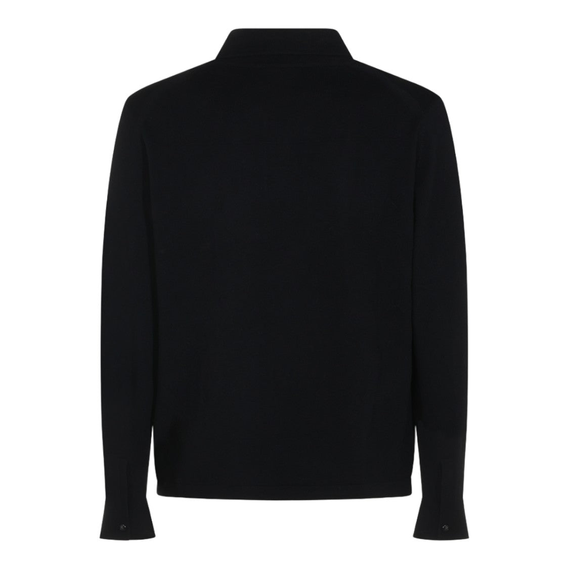 Lisa Yang Fitted Collar Button-Up Sweater
