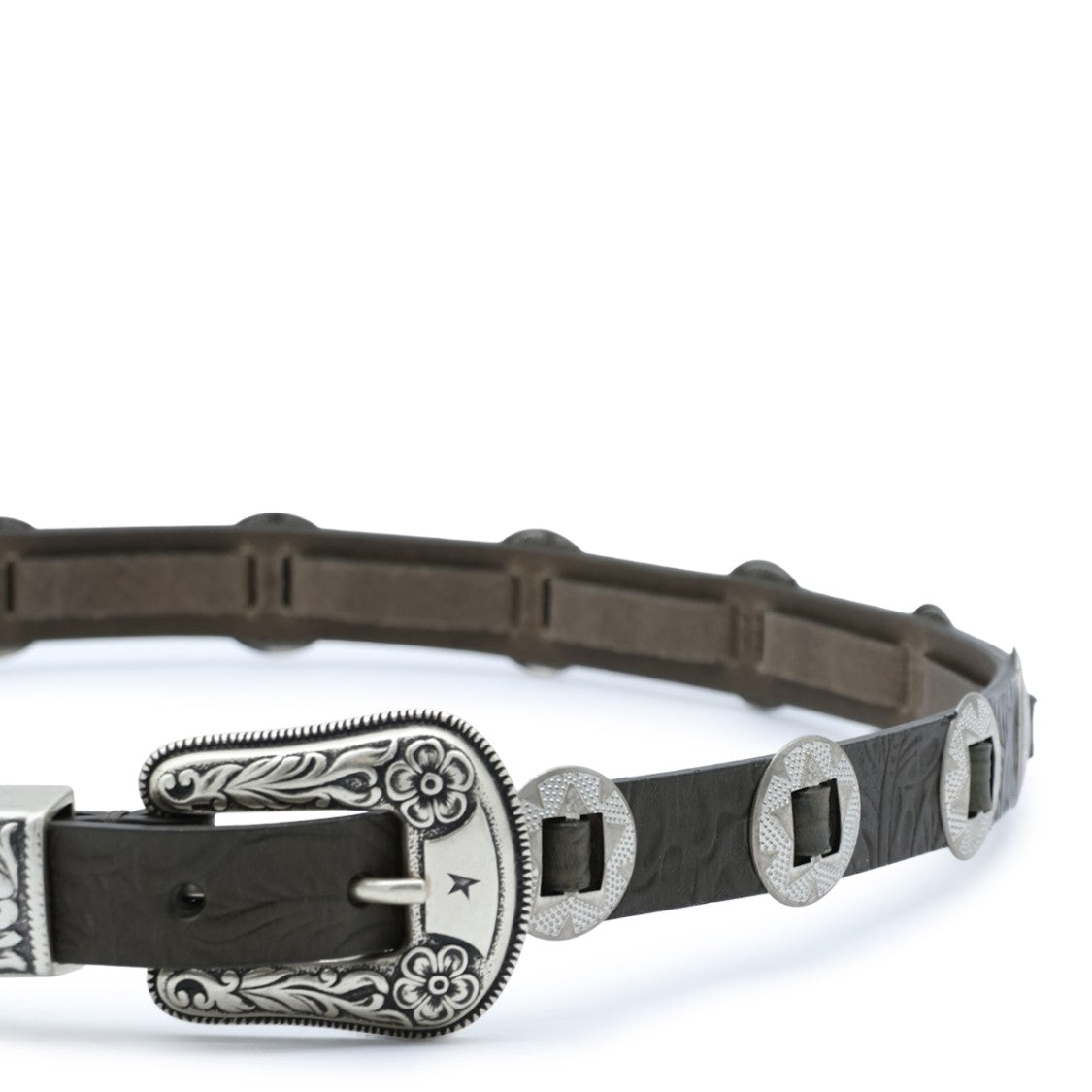 Golden Goose Brown Leather Boho Adjustable Belt