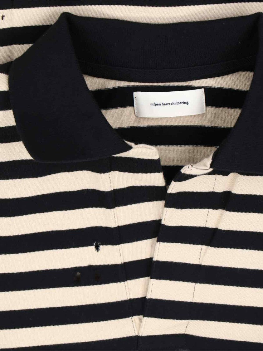 Mfpen Timeless Black Sweater With Round Neckline And Long Sleeves