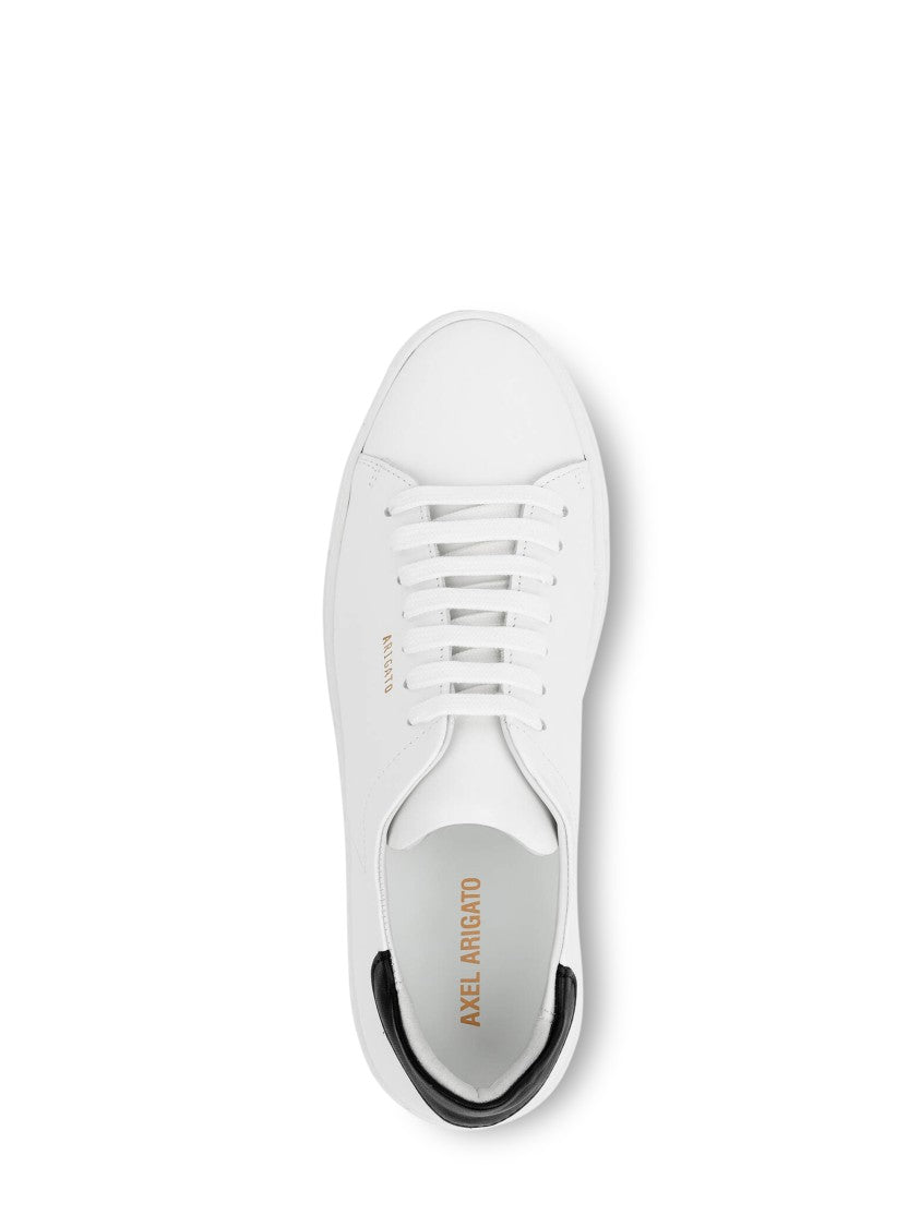 Axel Arigato Clean White Leather Low-Top Sneakers