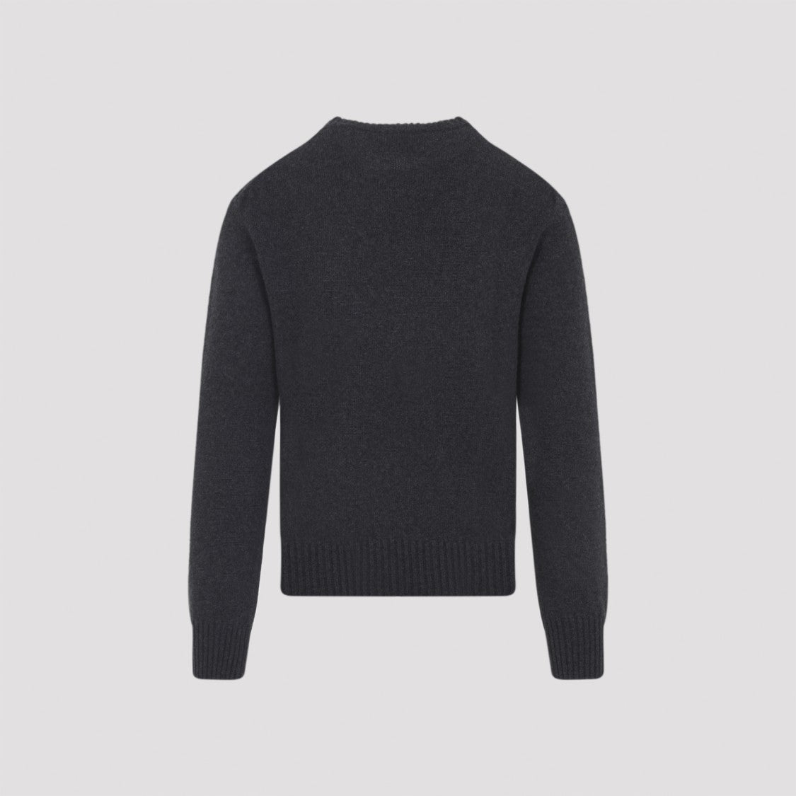 Ami Adc Anthracite Cashmere Sweater