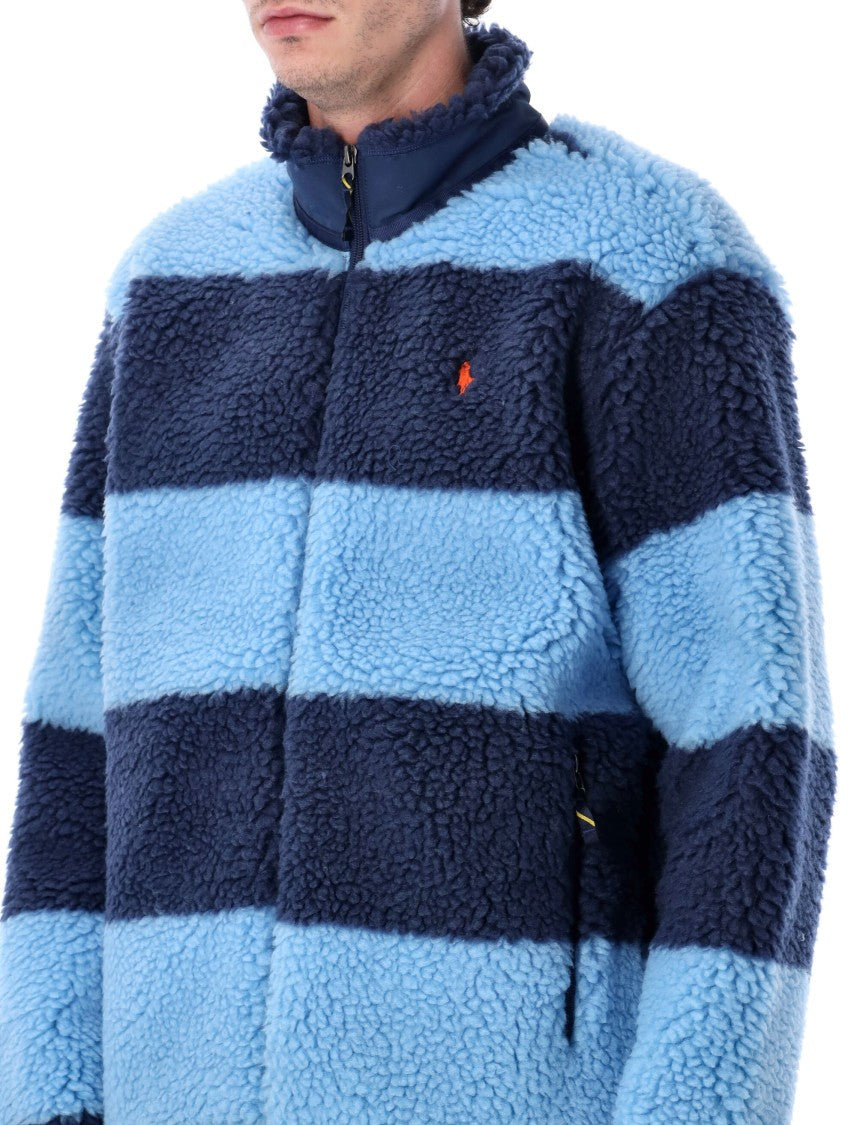 Polo Ralph Lauren Polo Striped Pile Fleece Jacket