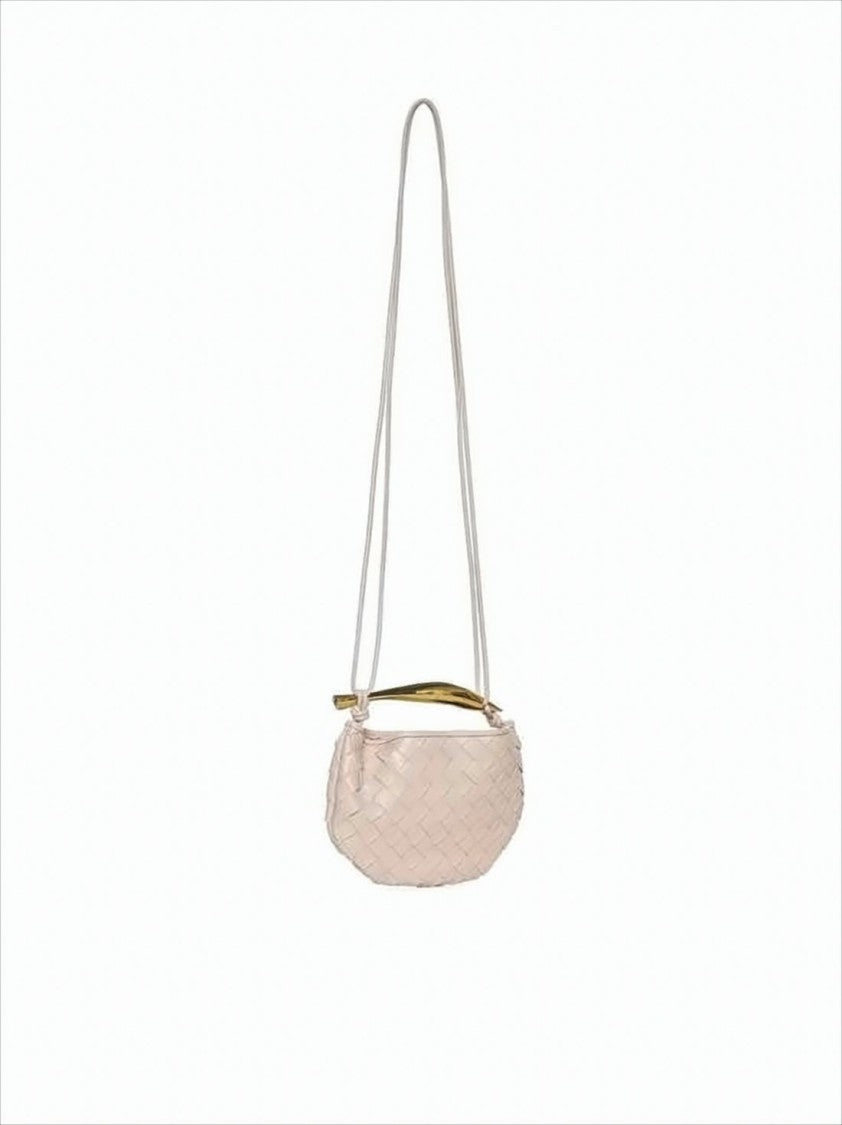 Bottega Veneta Woven Lambskin Shoulder Bag