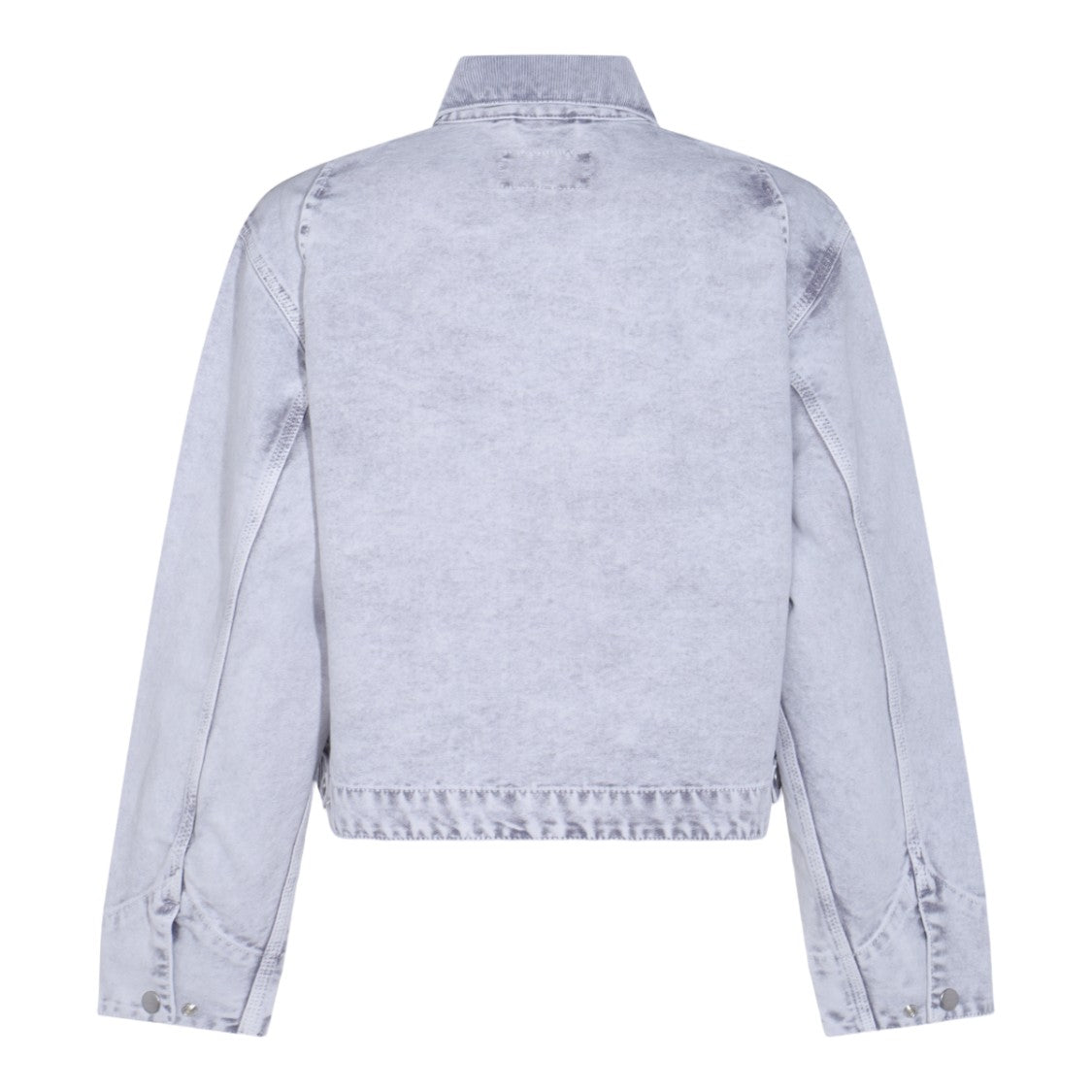 Carhartt Wip Washed Denim Jacket With Classic Collar