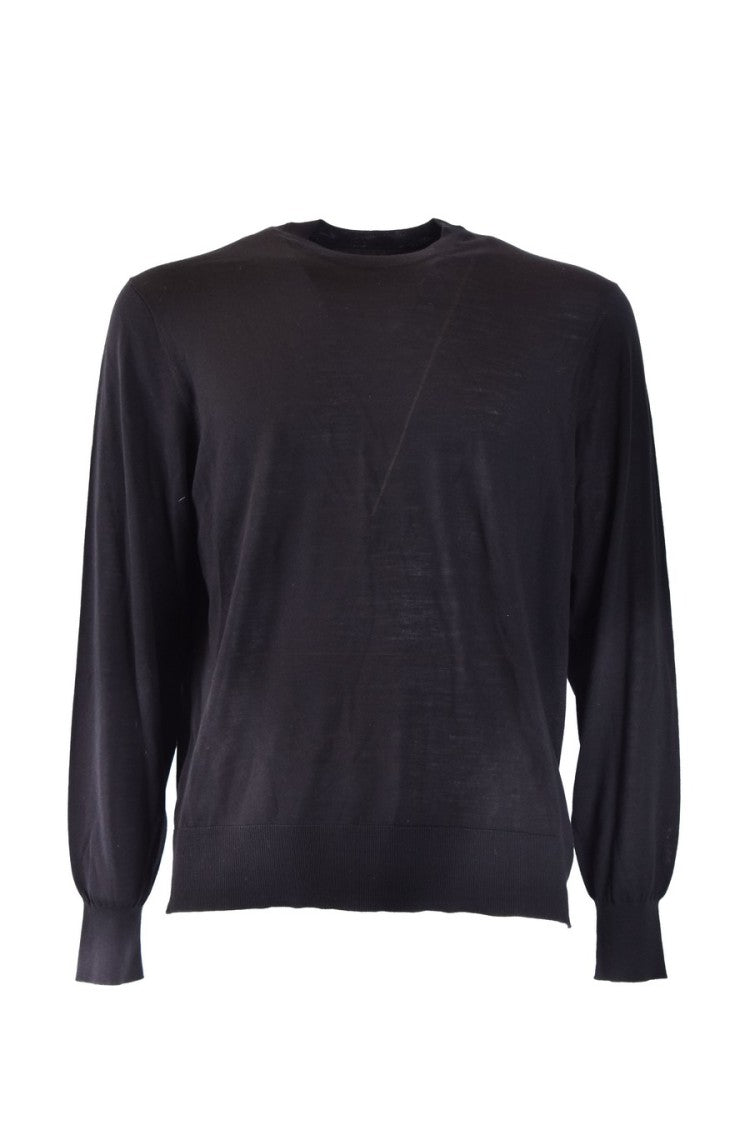 Neil Barrett 100% Wool Knit Sweater Crew Neckline