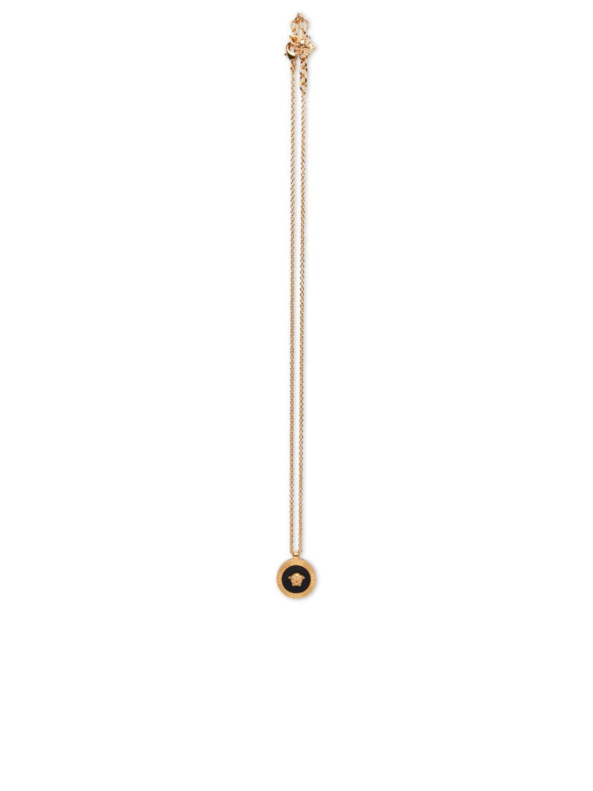 Versace Medusa' Gold Brass Necklace