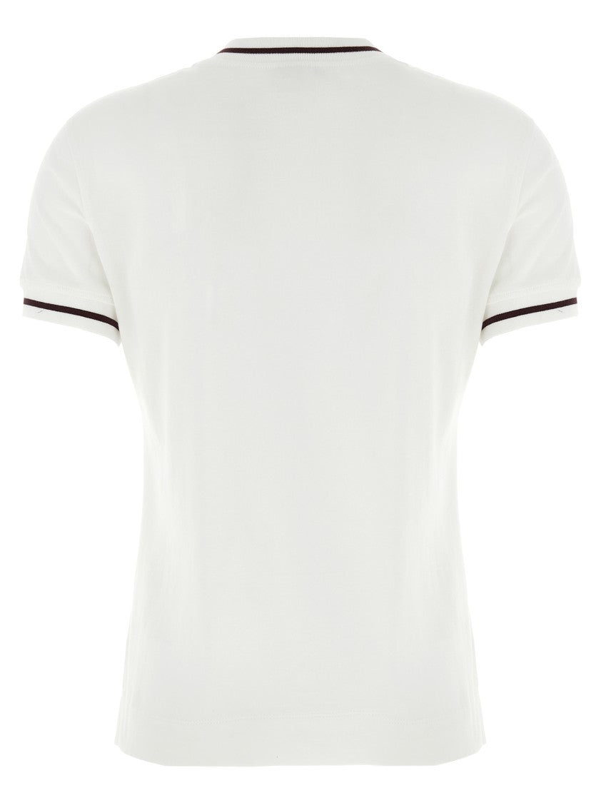 Brunello Cucinelli Logo Patch T-Shirt
