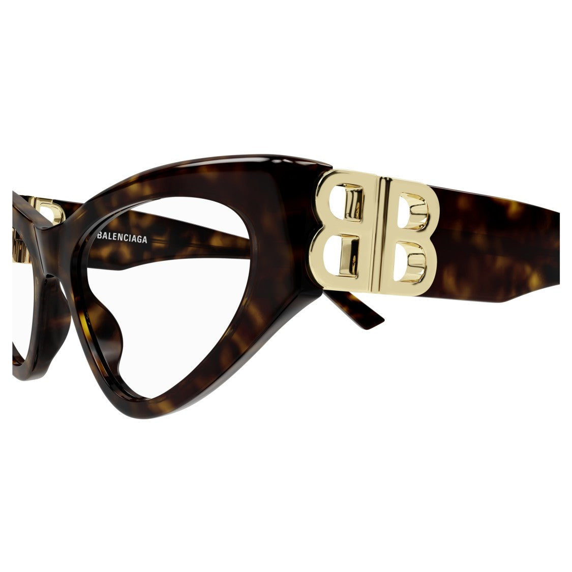 Balenciaga Bb0313o Bold Cat-Eye Sunglasses In Tortoiseshell