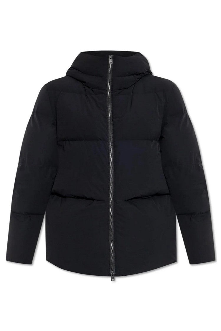 Woolrich Black Hooded Polyamide-Blend Puffer Jacket