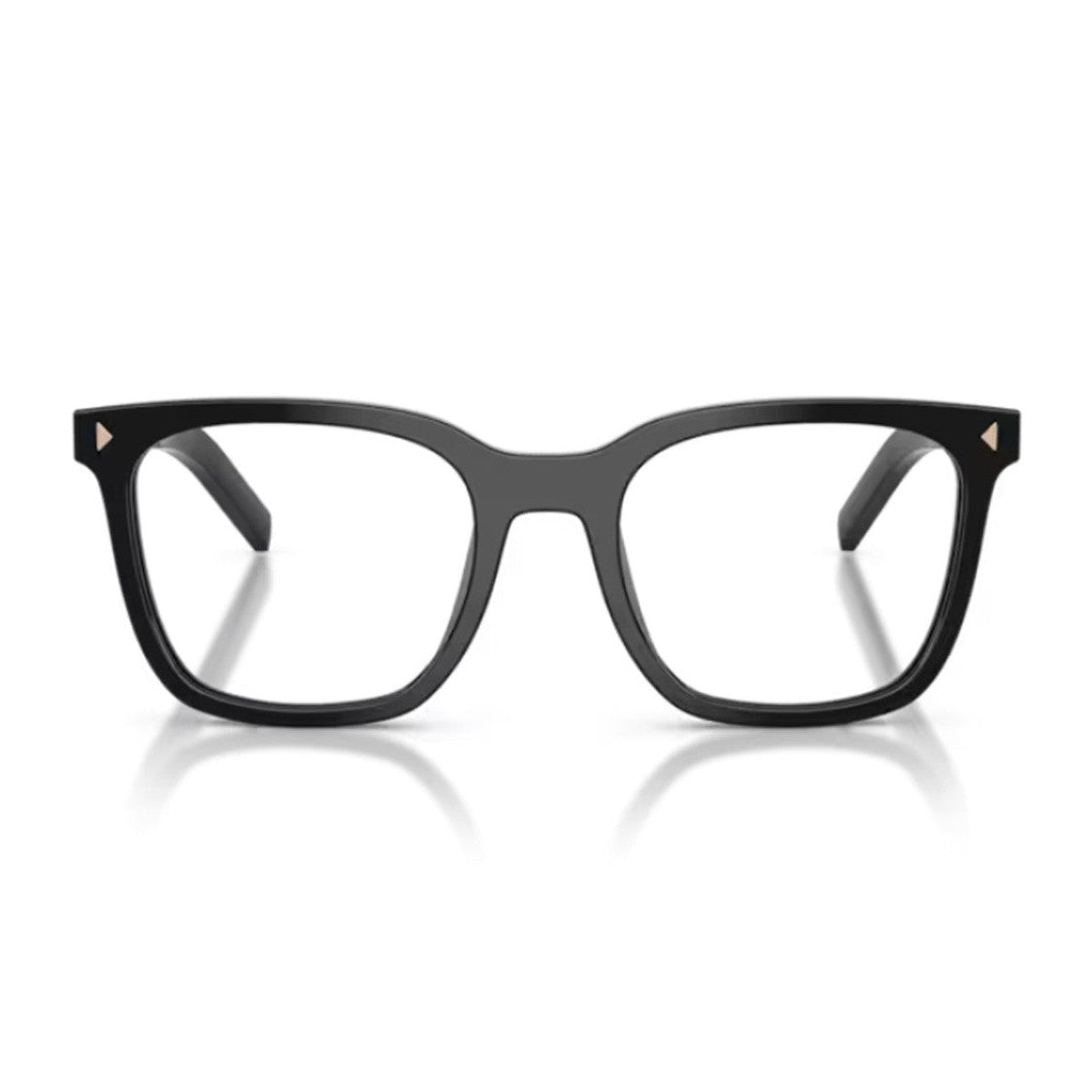 Prada Black Pr B11v Square Acetate Eyeglasses