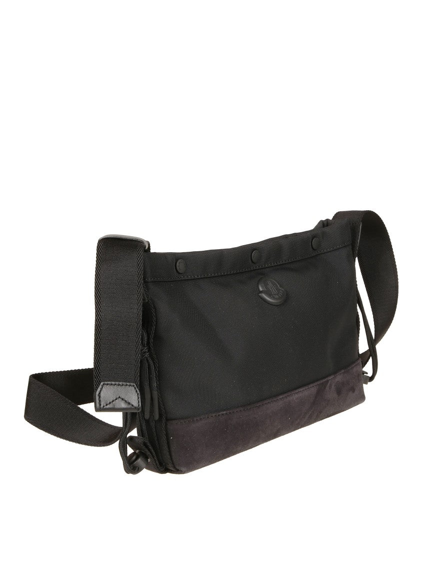 Moncler Structured Black Bag With Minimalist Design