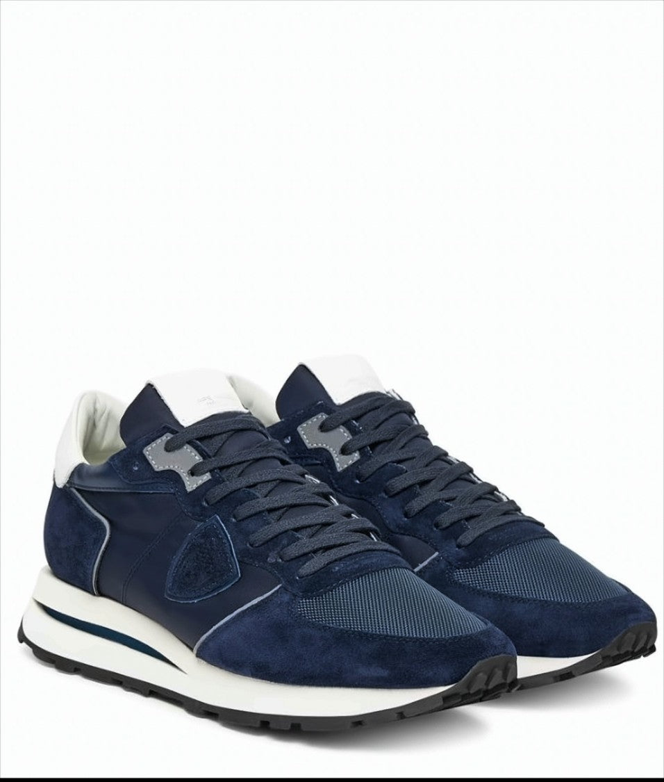 Philippe Model Tropez Haute Low Sneakers With Suede