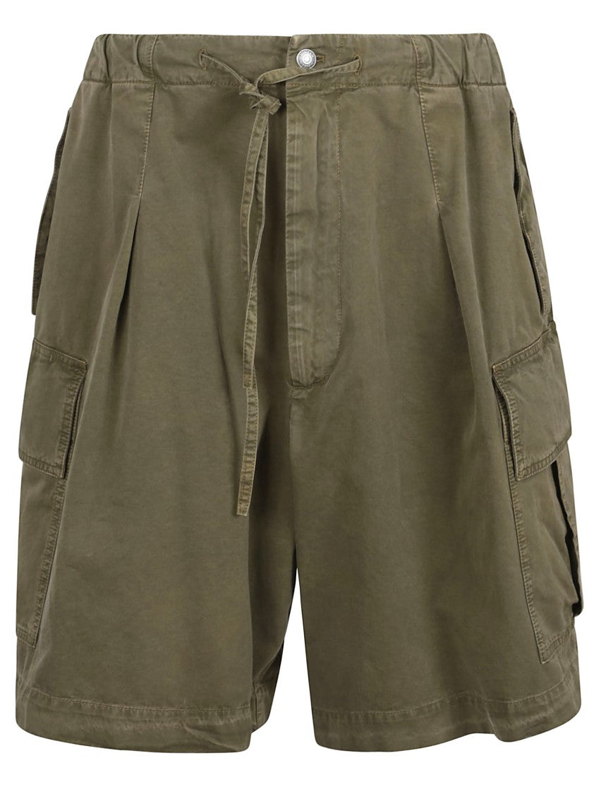 Alexander Mcqueen Green Cotton Trousers