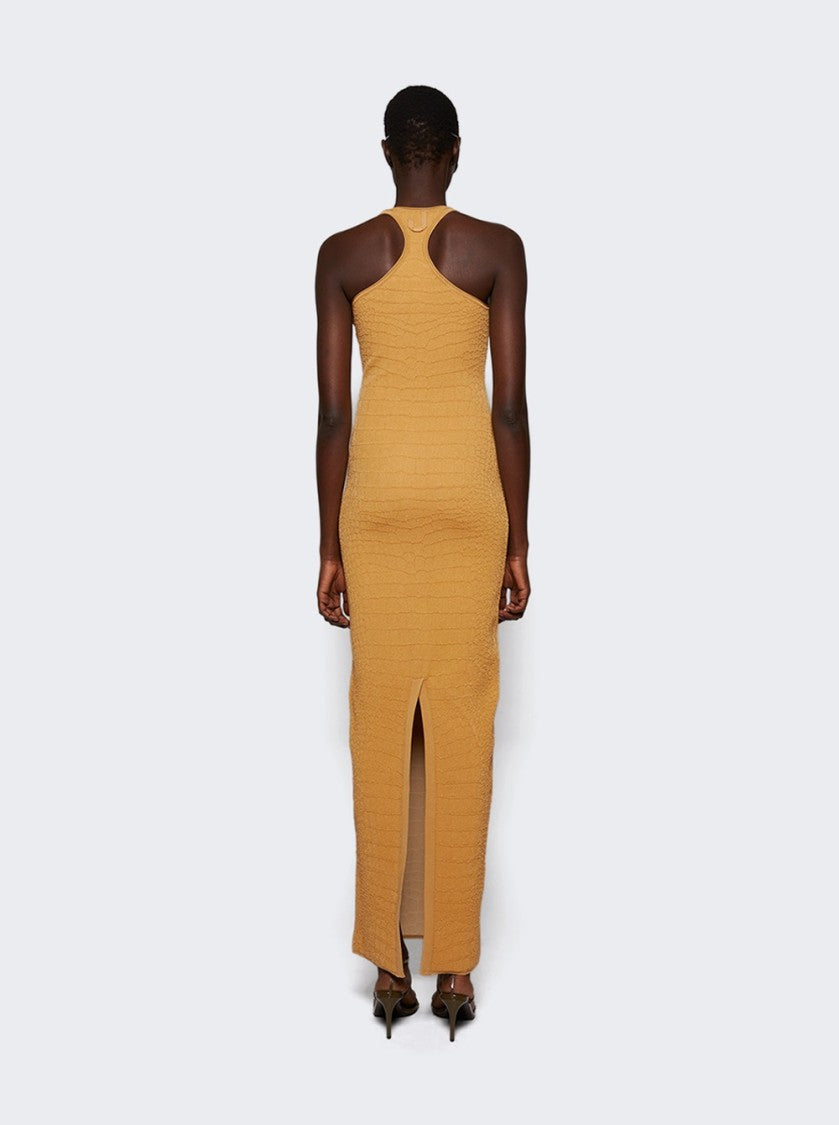 Jacquemus The Scala Dress Camel