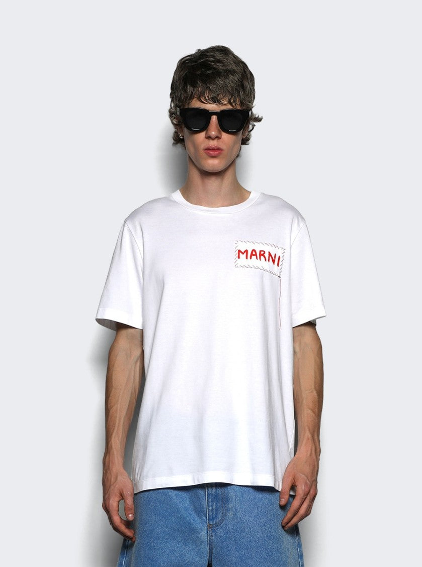 Marni Patch Tee White
