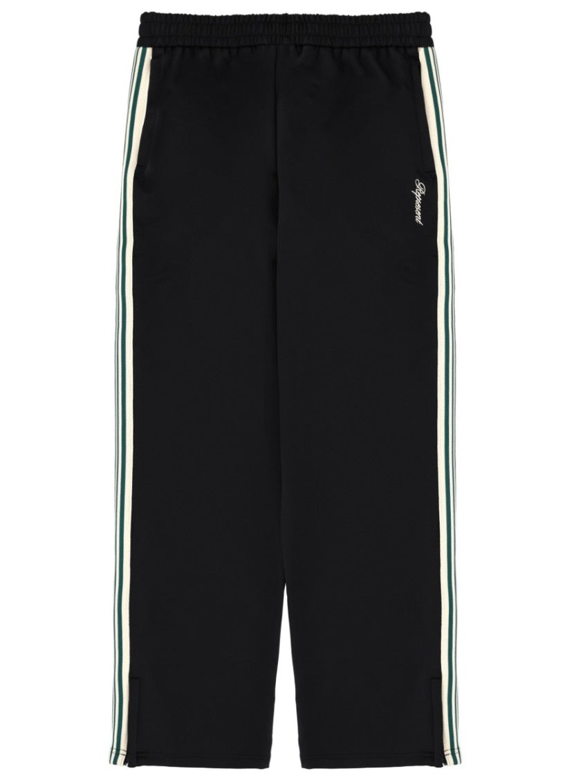Represent Black Side Stripes Tapered Slits Jogger Pants