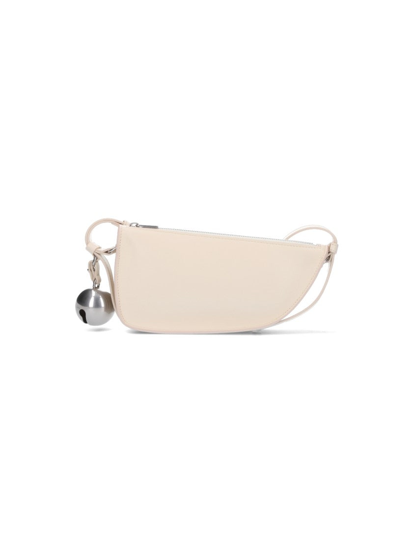 Burberry Mini 'Shield' Shoulder Bag – Off-White