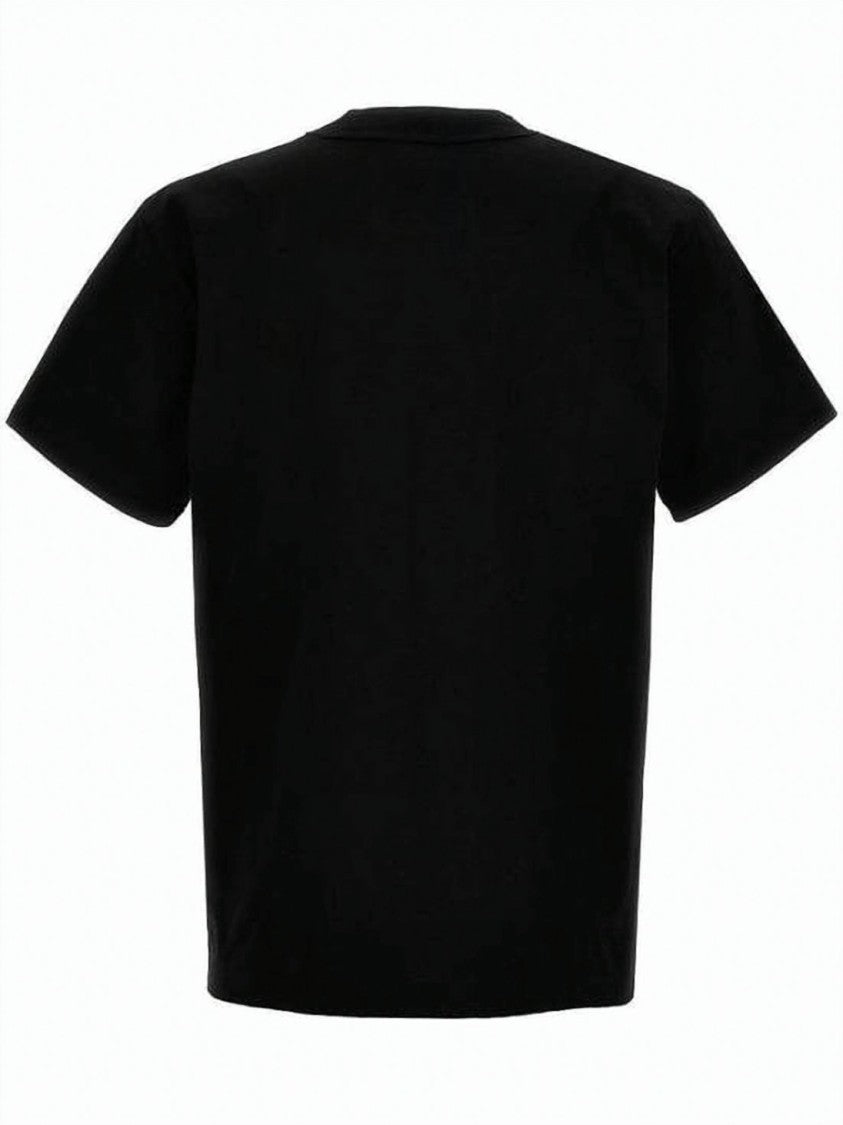 Sacai Short-Sleeved T-Shirt With Contrast Logo Patch