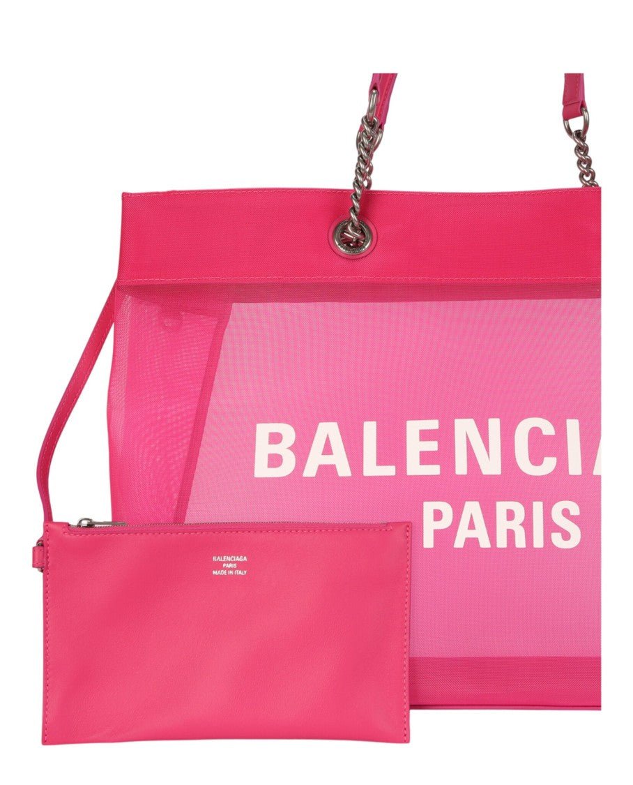 Balenciaga Large Duty Free Mesh Tote