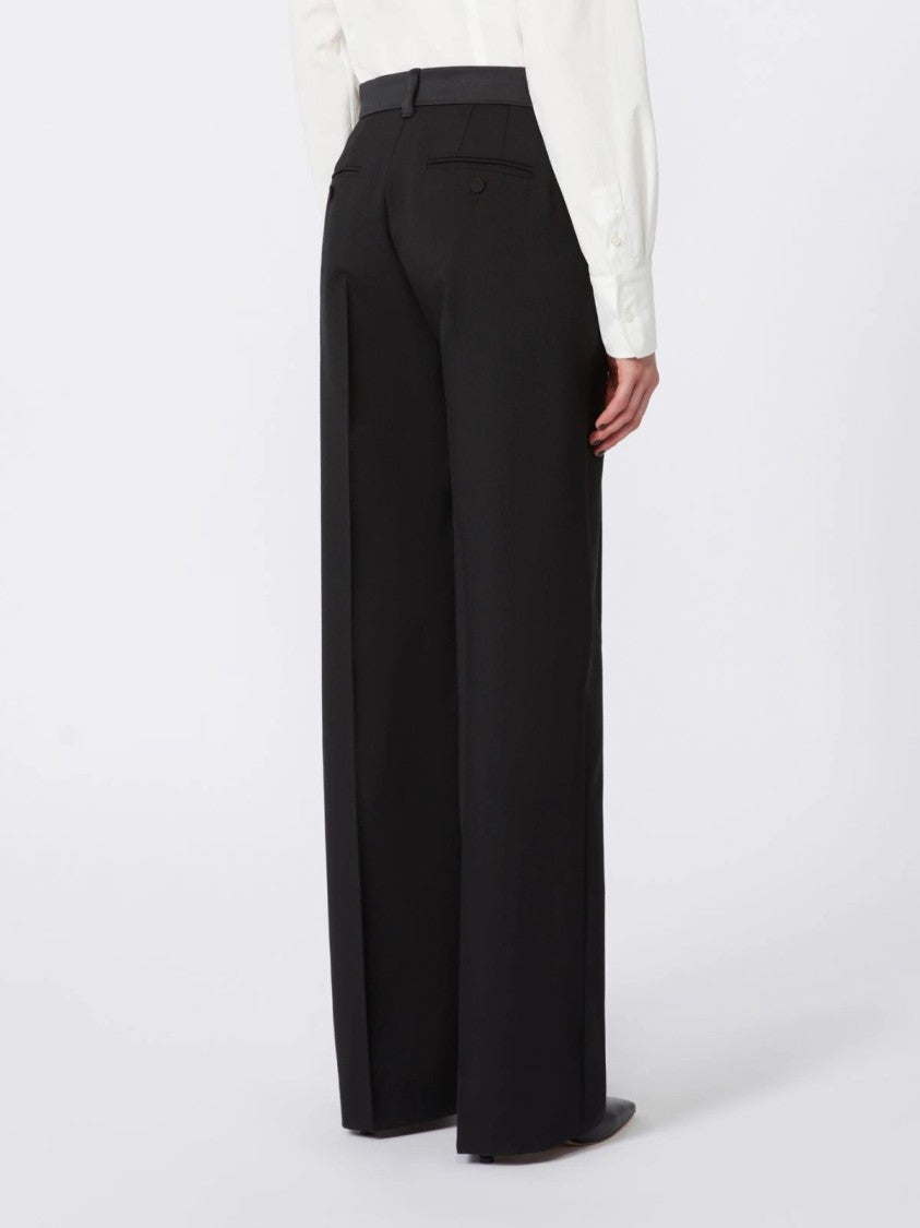 Max Mara Tailored Straight-Leg Pants With High Waist