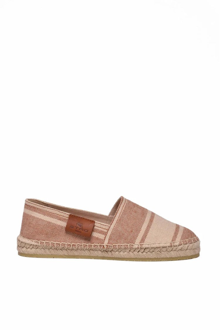 Etro Rope Espadrilles - Beige/Red