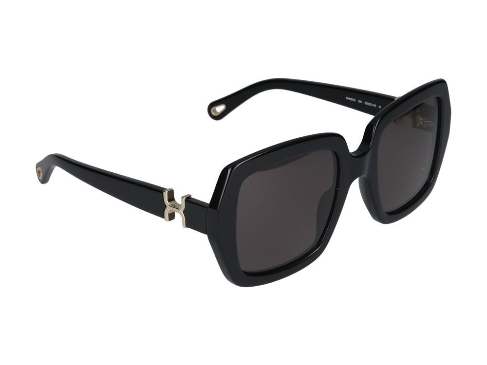 Chloé Sunglasses Chloé Ch0301s 001 Black Black Grey 52/22/140