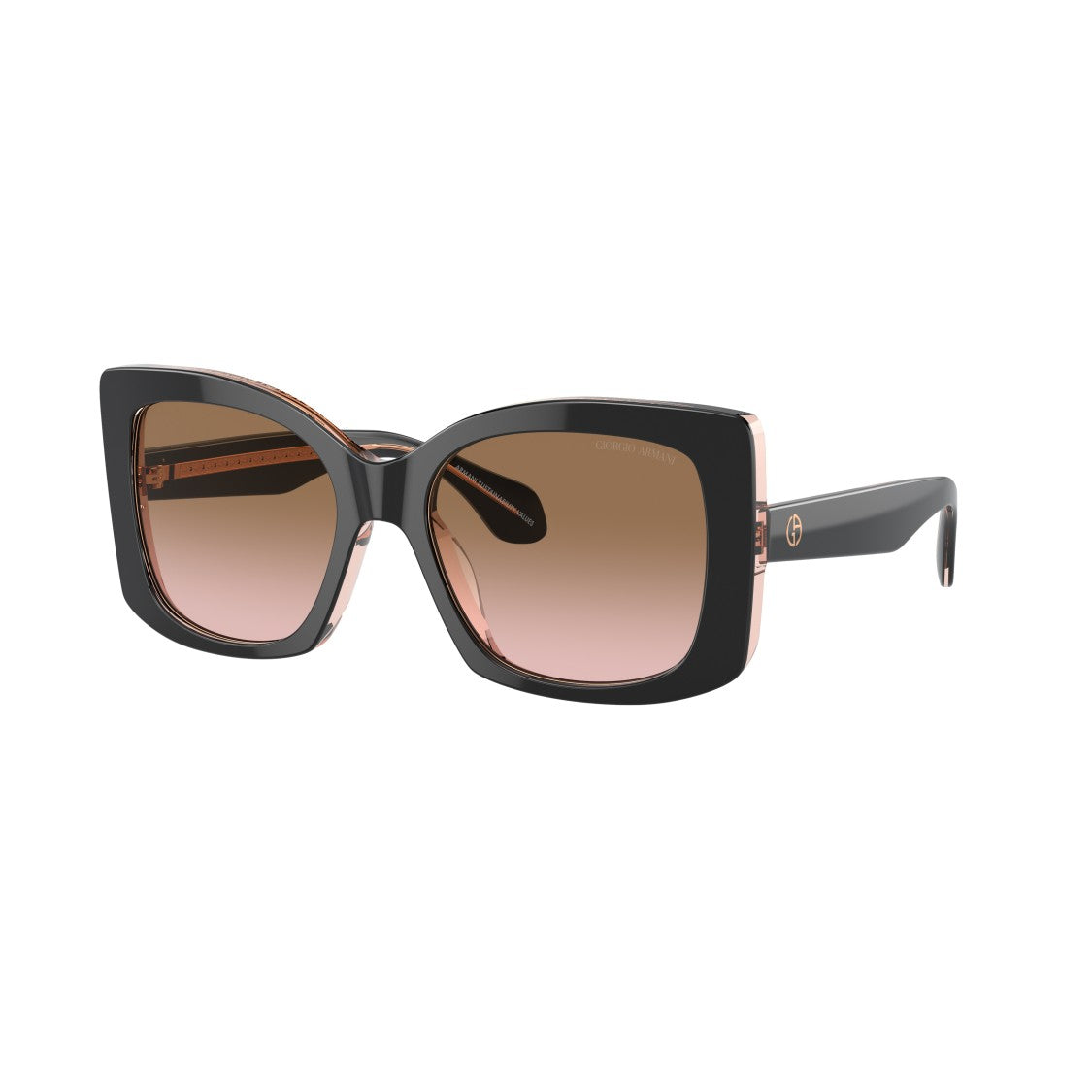Giorgio Armani 0Ar8208u Oversized Square Acetate Sunglasses With Gradient Lenses