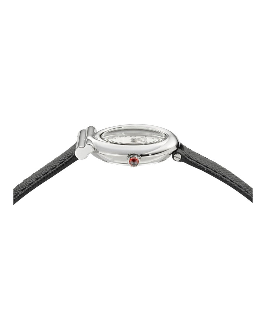 Ferragamo Gancini Twisted Leather Watch