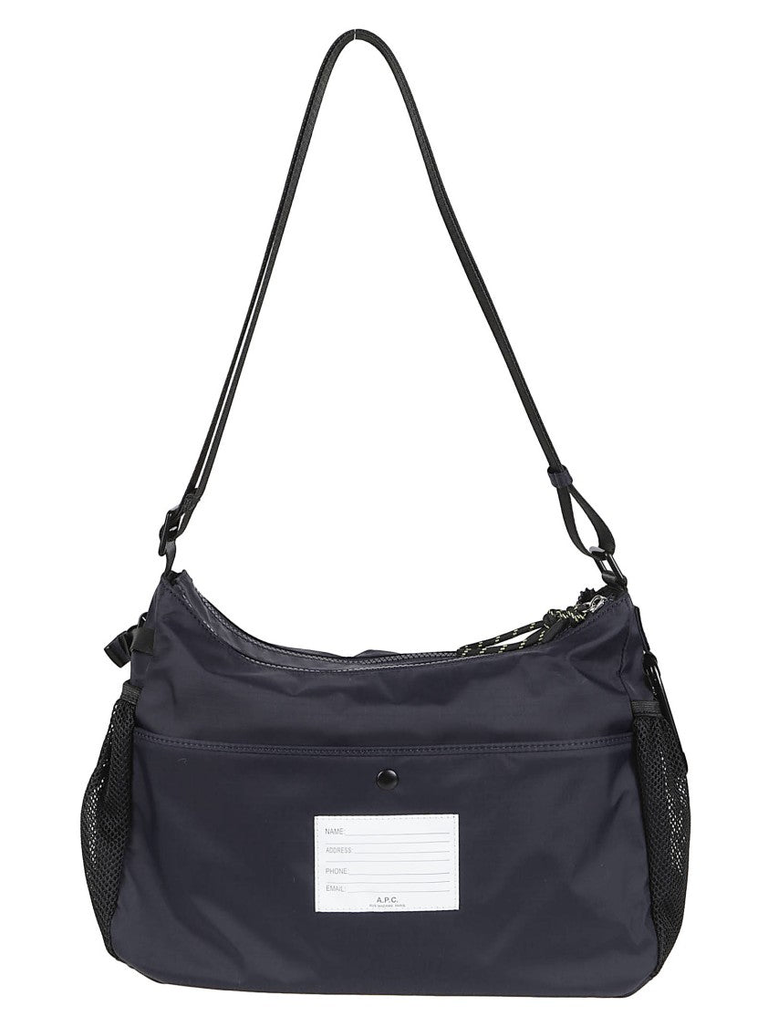 A.P.C. Trek Flap-Pocket Polyamide Shoulder Bag