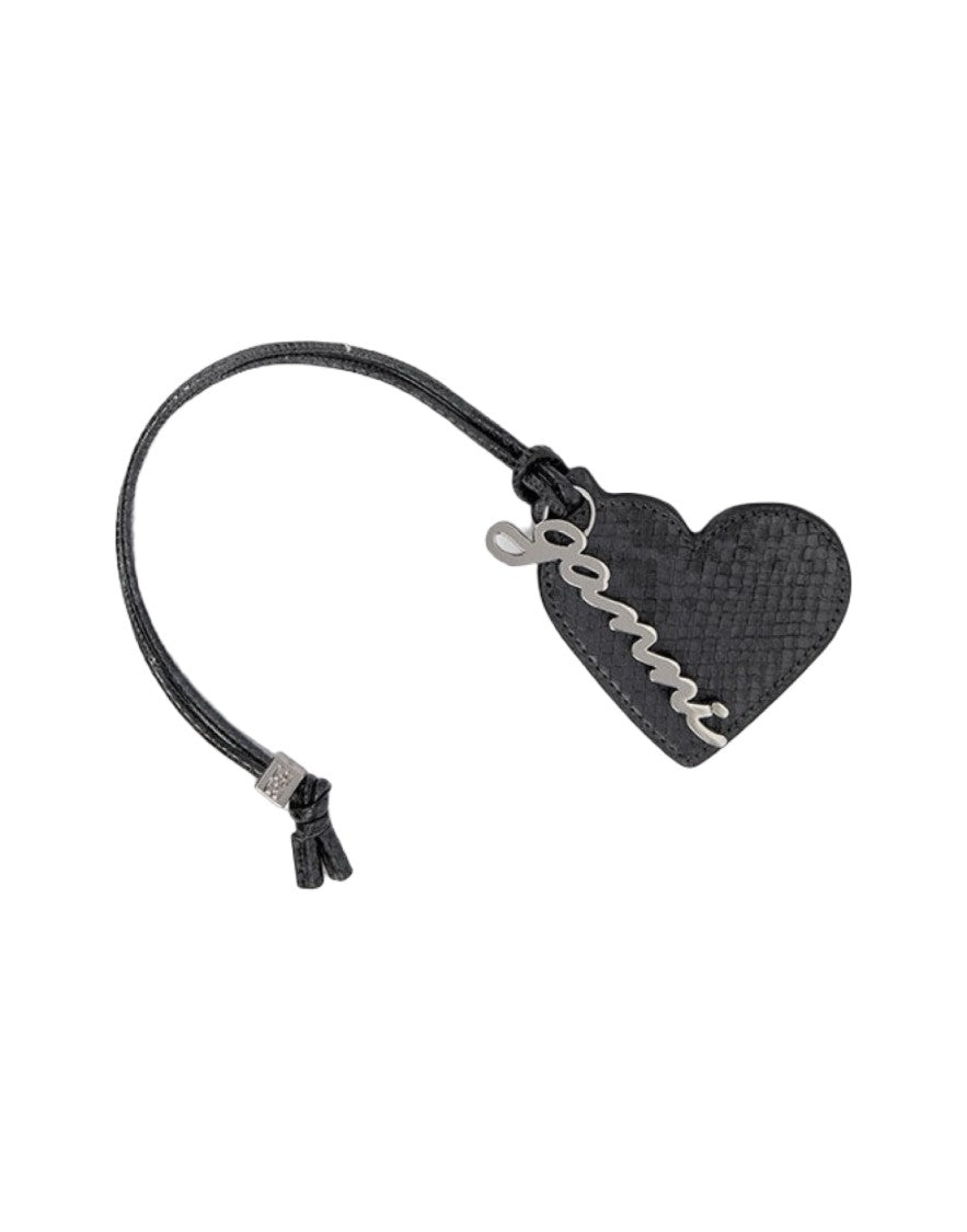 Ganni Bou Heart Mirror Snake