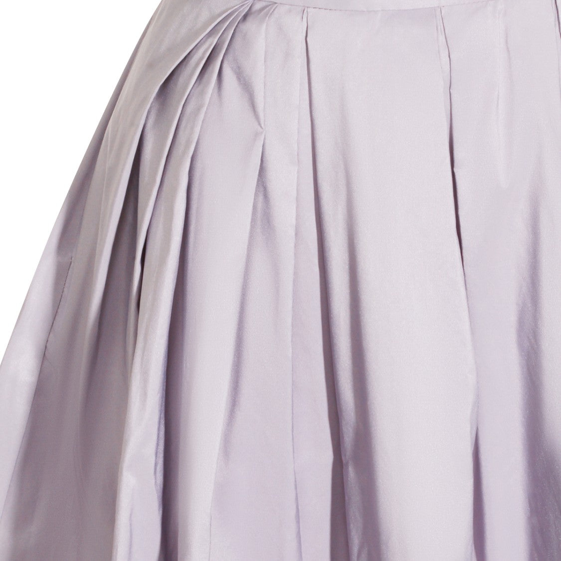 Elisabetta Franchi Lilac Bustier Mid Dress With Floral Appliqués And Side Pockets