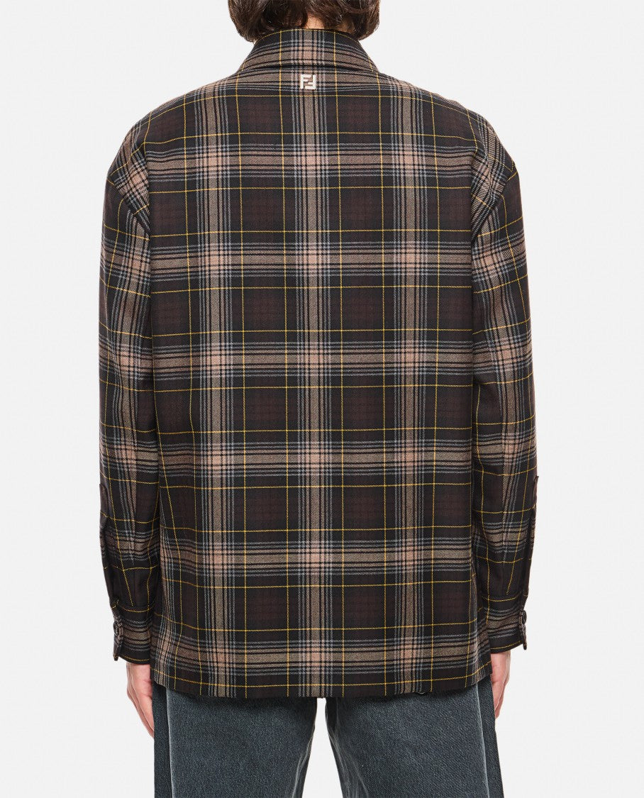 Fendi Tartan Patterned Go To Jacket