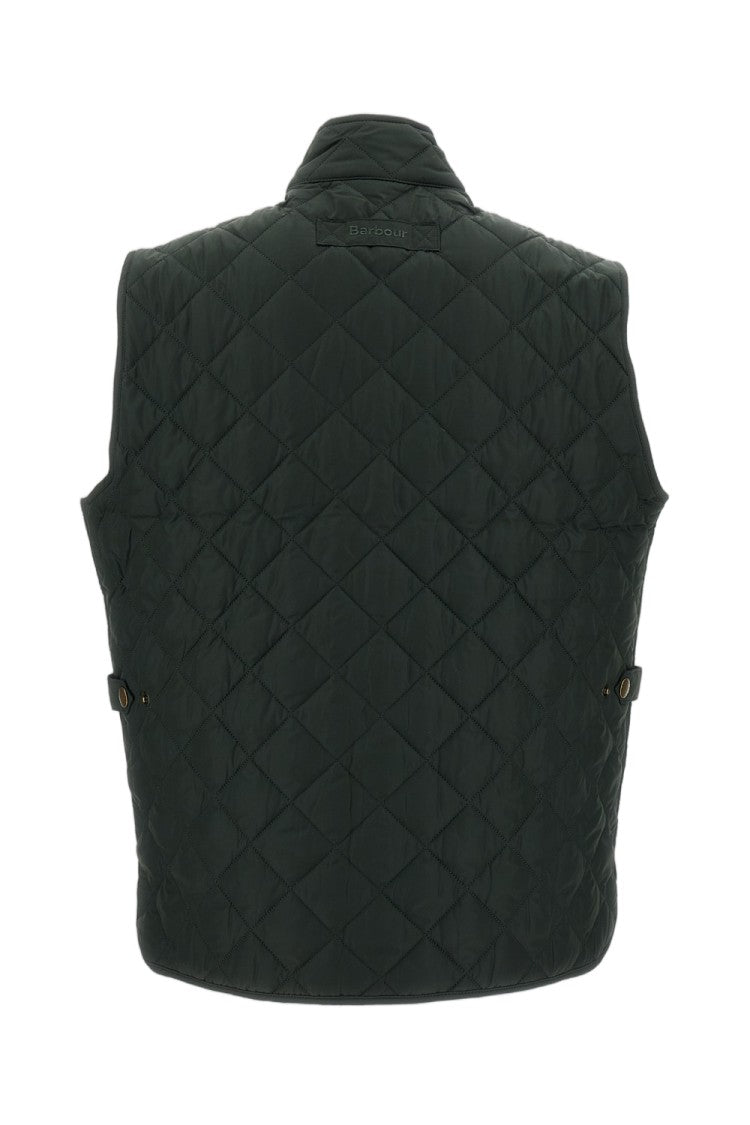 Barbour Green New Lowerdale Quilted Technical Fabric Vest