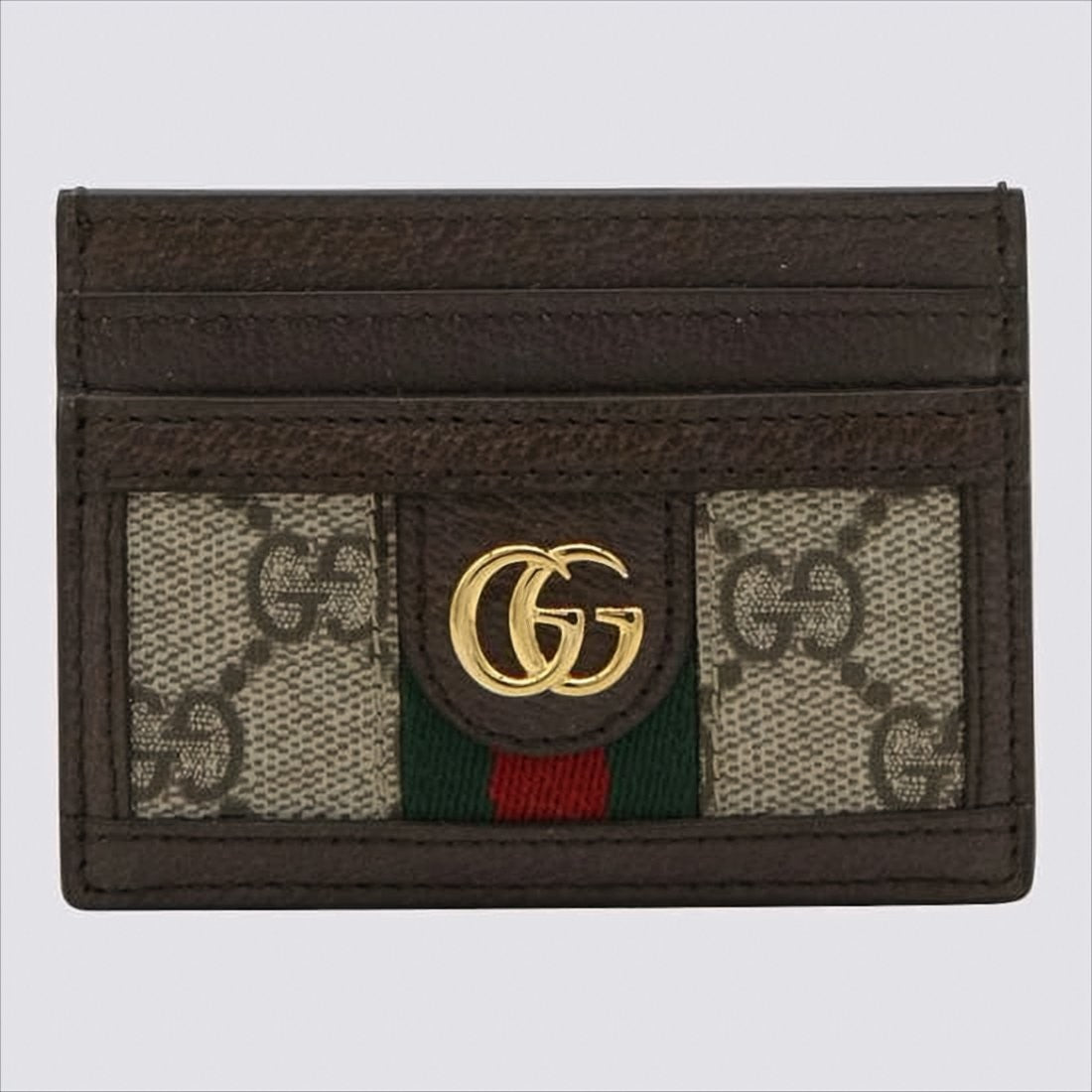 Gucci Compact Monogram Card Wallet