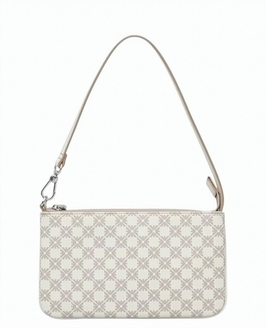 Emporio Armani All-Over Pattern Fixed Strap Shoulder Bag