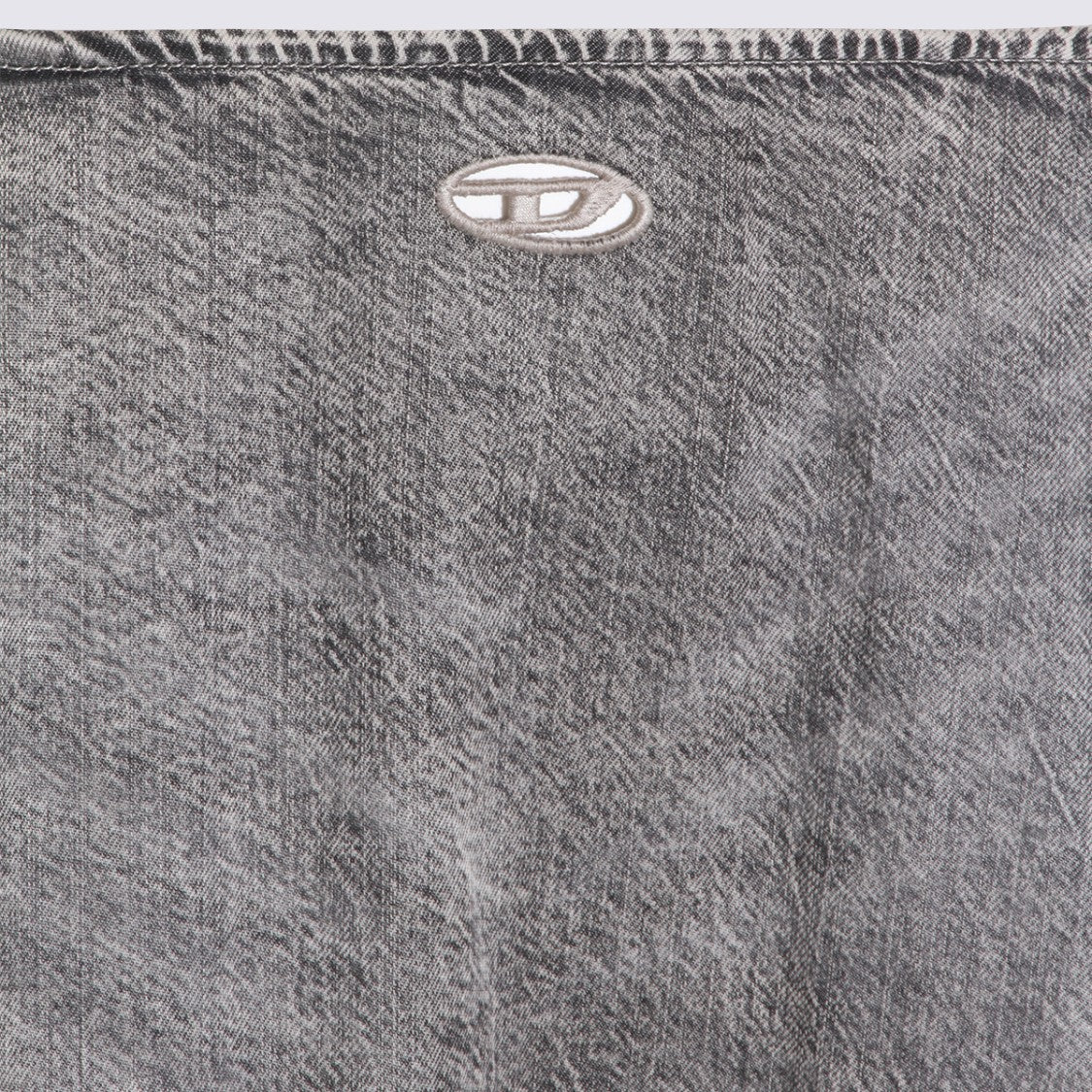 Diesel Straight Silhouette Midi Skirt In Solid Grey