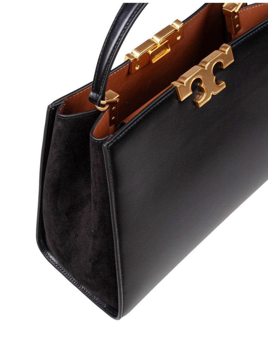 Tory Burch Eleanor Bag In Moose Color Black