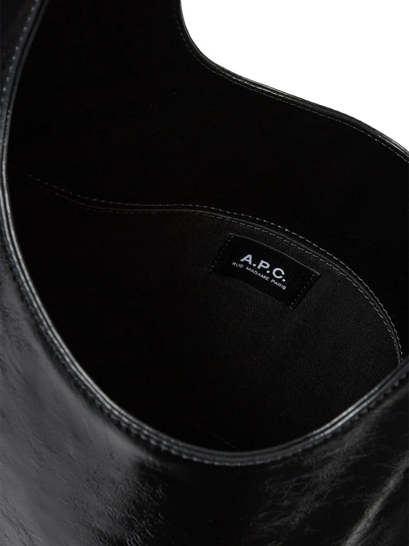 A.P.C. Glossy Embossed Ninon Tote Bag