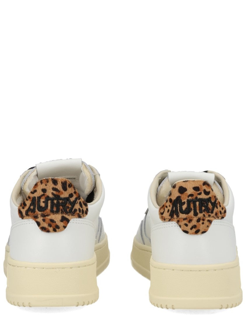 Autry Medalist Low Leopard Sneakers