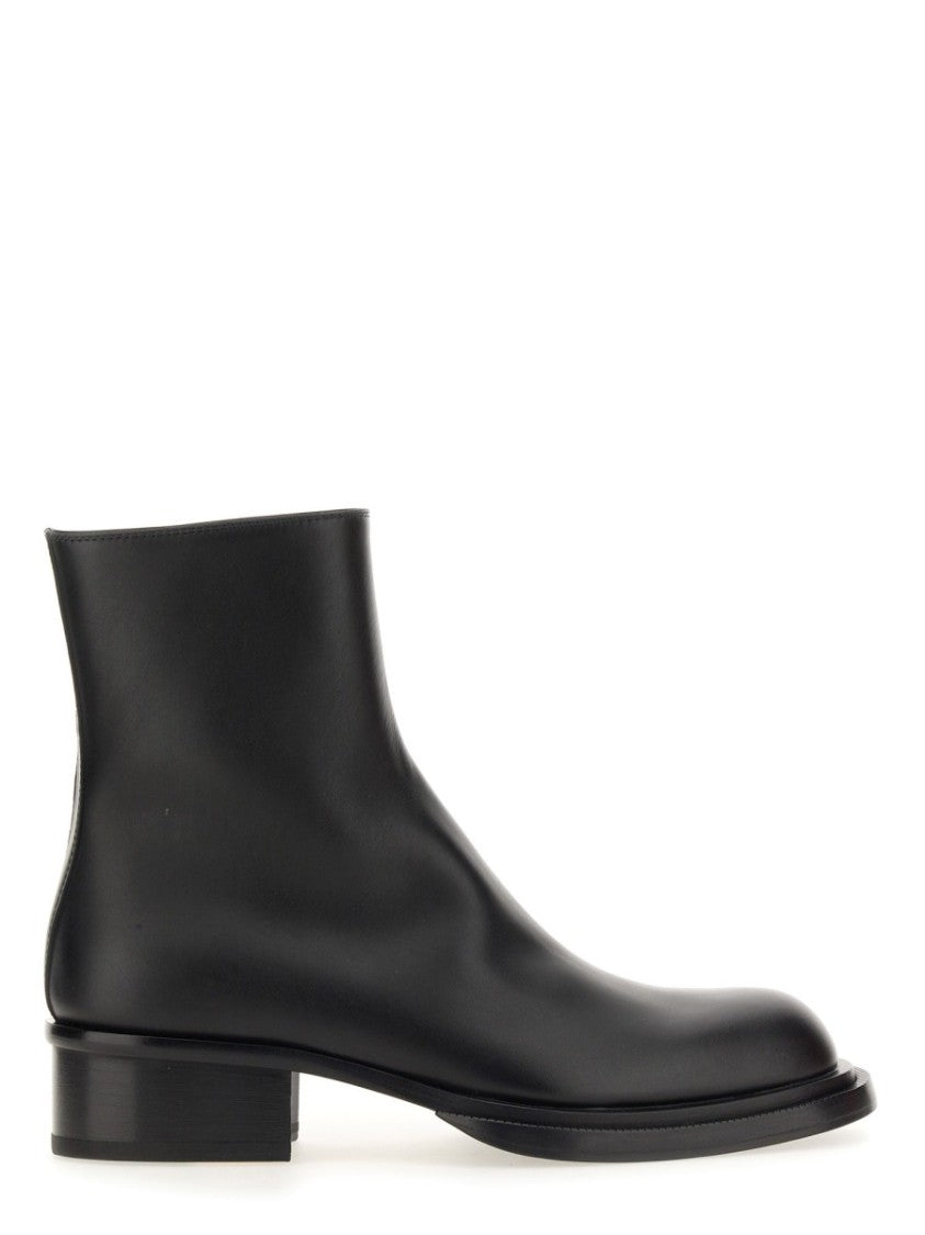 Alexander Mcqueen Cuban Stack Boot