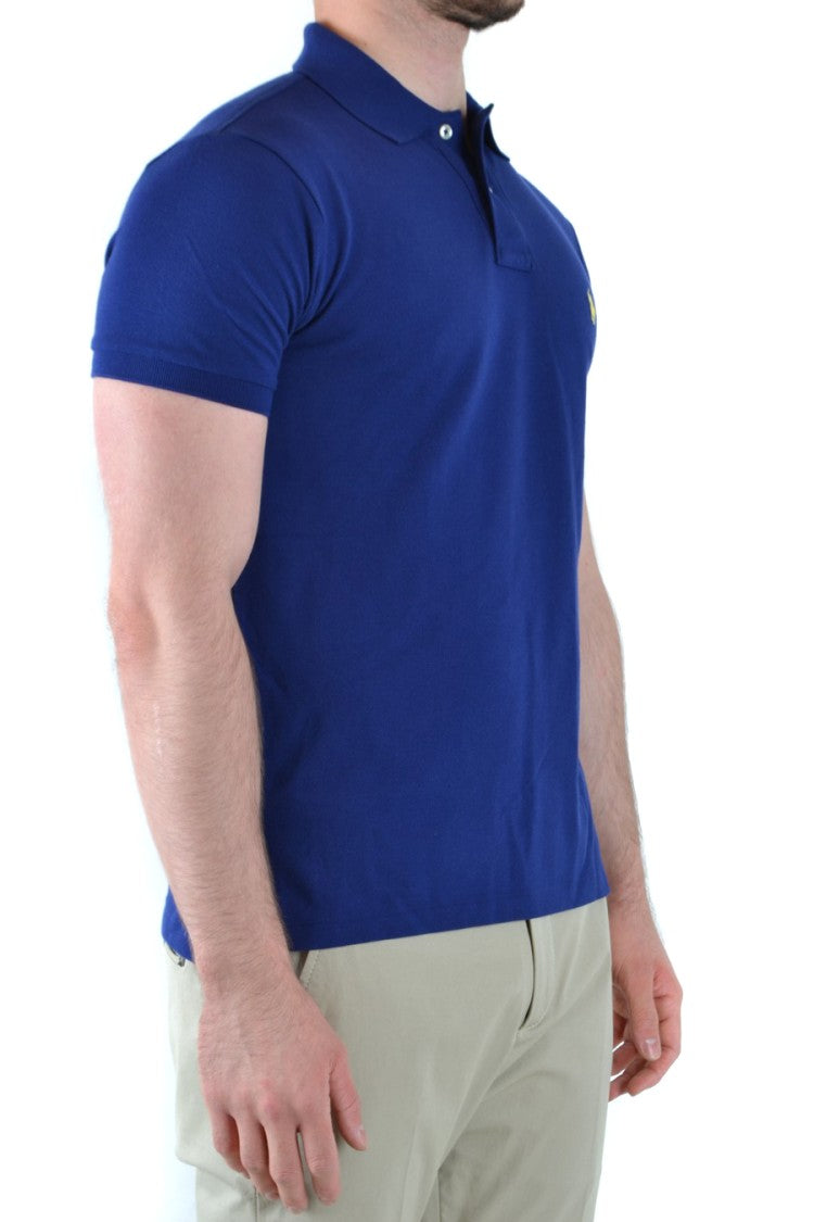 Polo Ralph Lauren Fitted Royal Blue Polo T-Shirt
