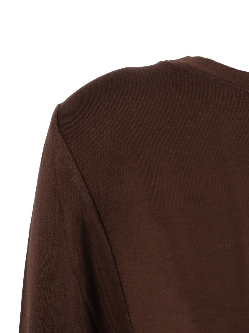 Filatures Du Lion Tonka Boat Neck Three Quarter Top