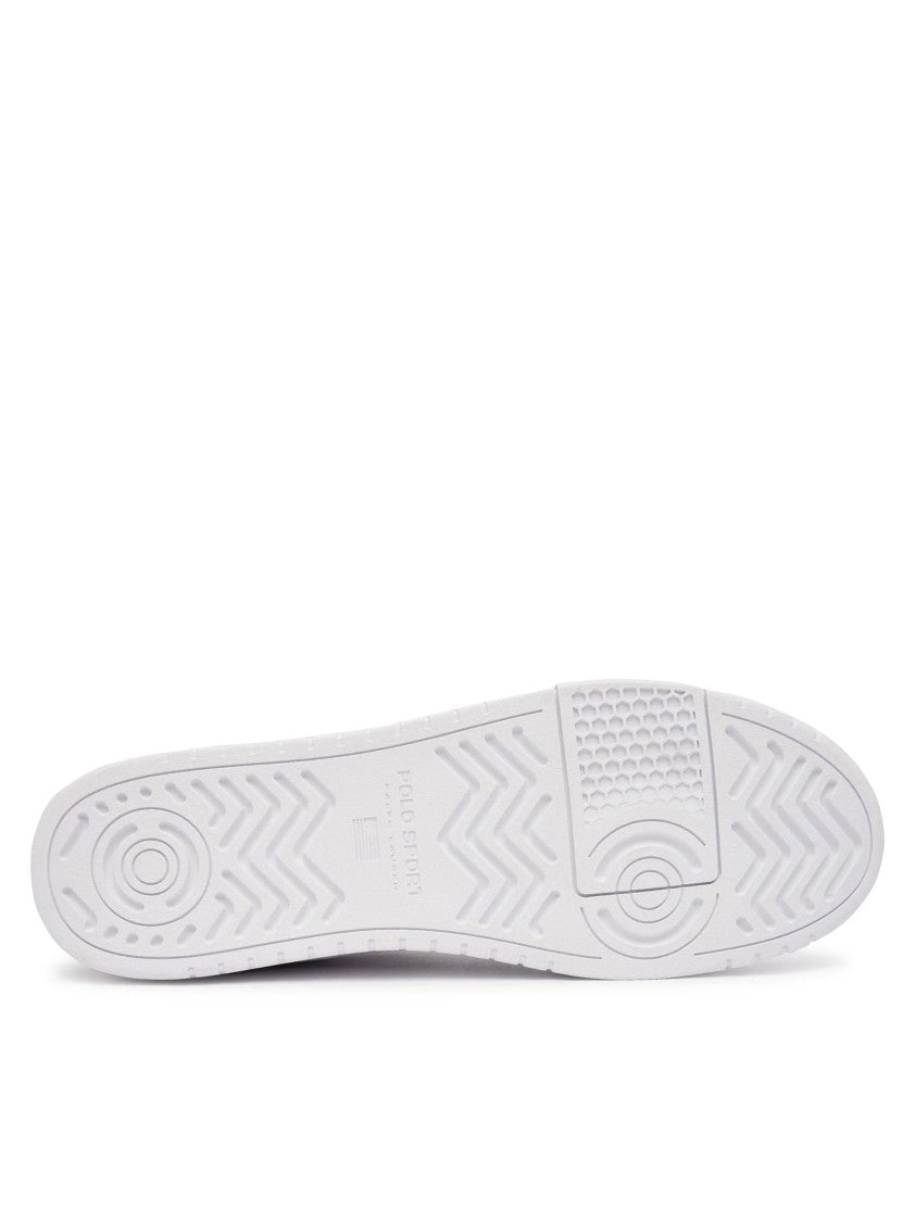 Polo Ralph Lauren Low-Top Sneakers With Suede Overlays