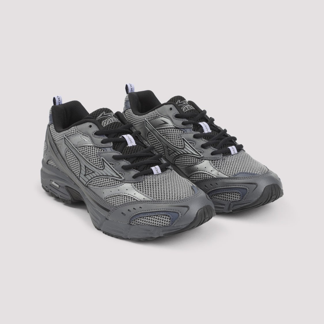 Mizuno Athletic Sneakers With Breathable Mesh And Leather Overlays