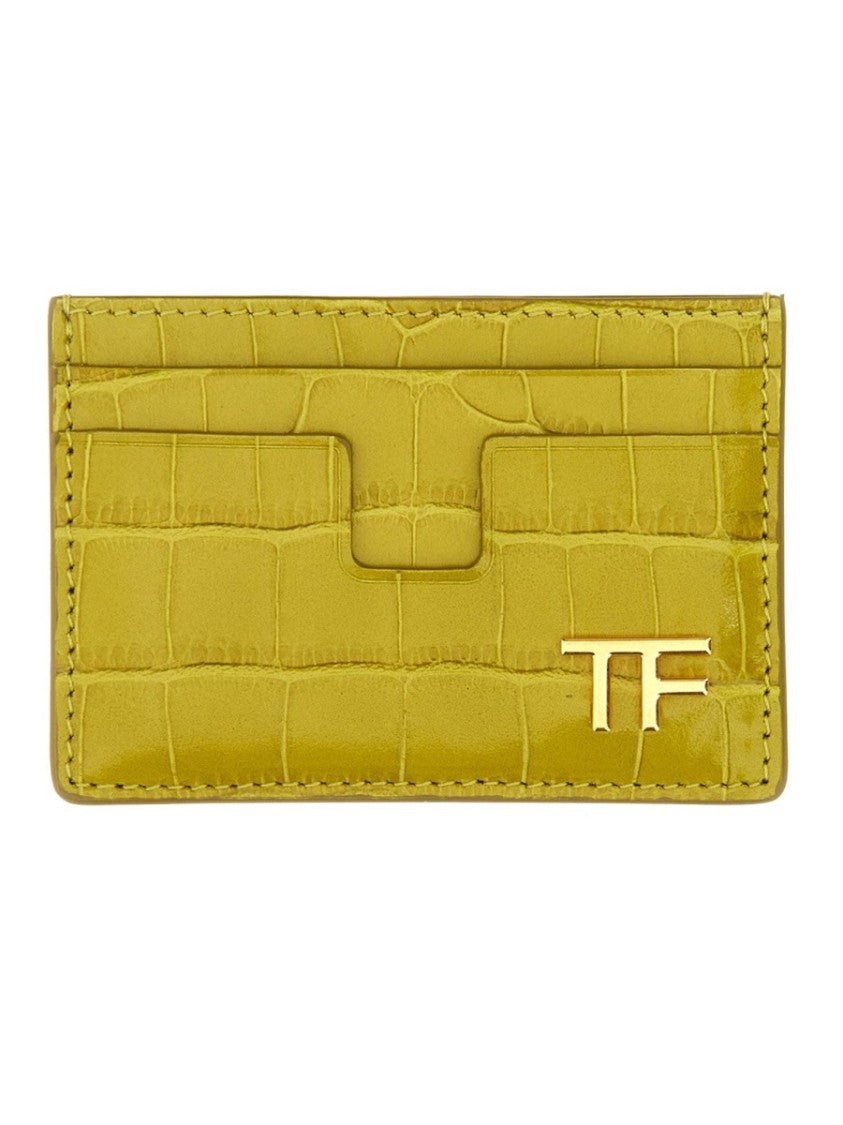 Tom Ford Card Holder With Logo