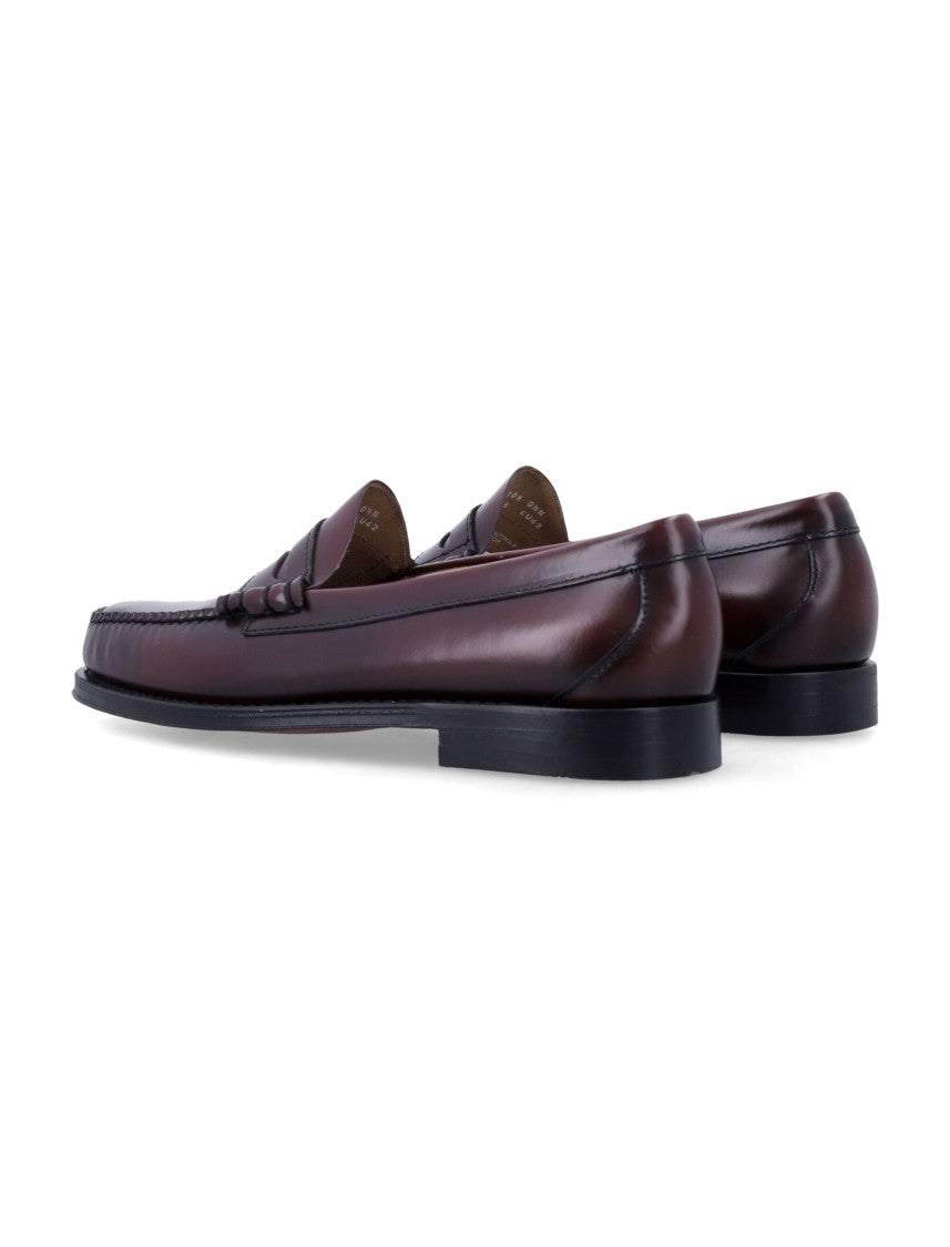 G.H. Bass Refined Penny Loafers With Hand-Stitched Seams