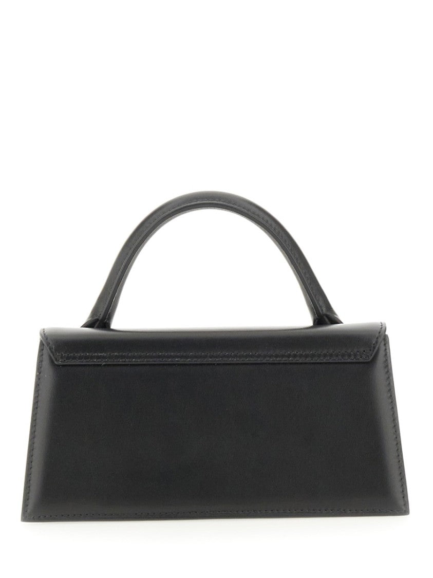 Jacquemus Black Cotton Leather Shoulder Bag