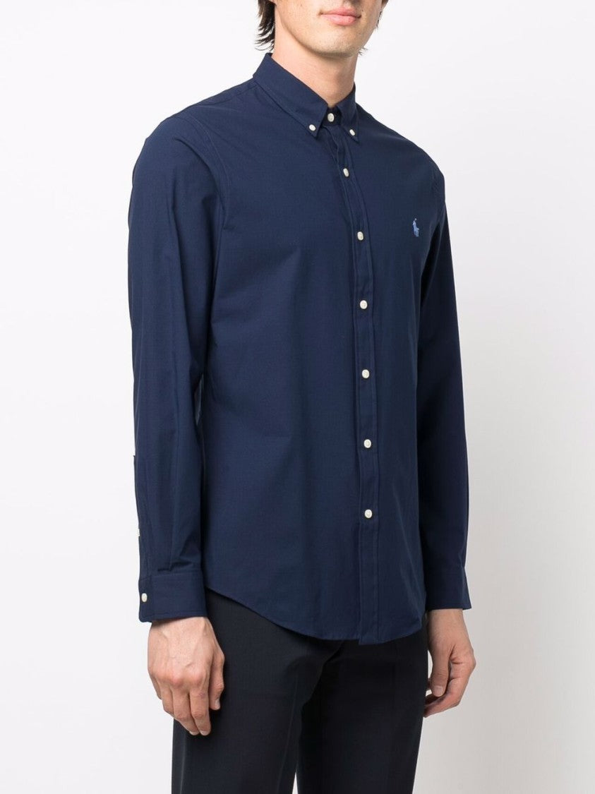 Polo Ralph Lauren Slim Fit Cotton Button-Up Long-Sleeve Shirt