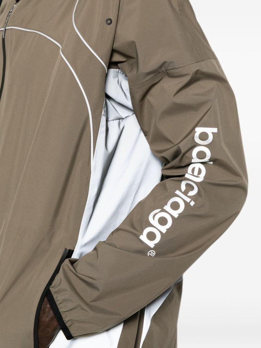 Balenciaga Zip-Up Hooded Jacket