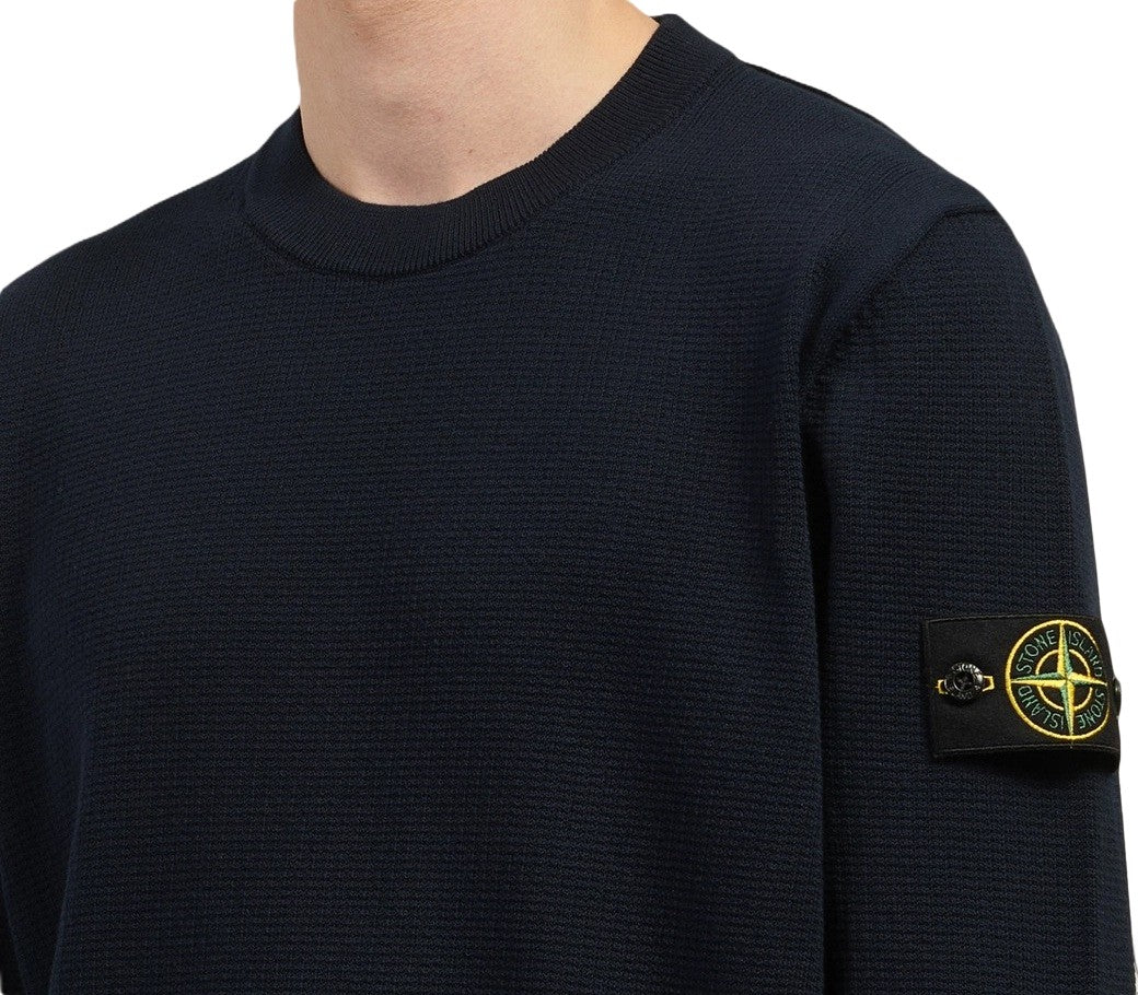 Stone Island Cotton Crew Neck Sweater